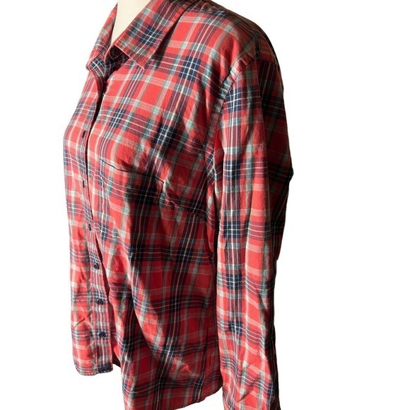 UNTUCKit Women’s Plaid Button-up Size‎ 14 Multi-Color - Picture 3 of 7